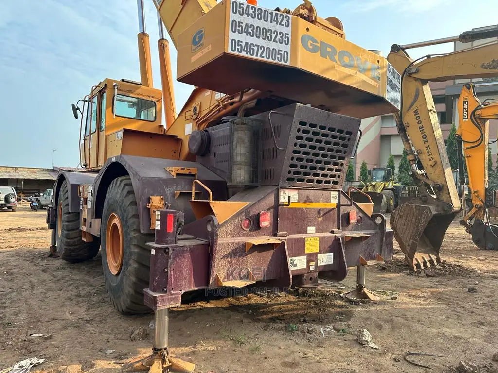 50 Ton Grove Rt750 Rough Terrain Crane