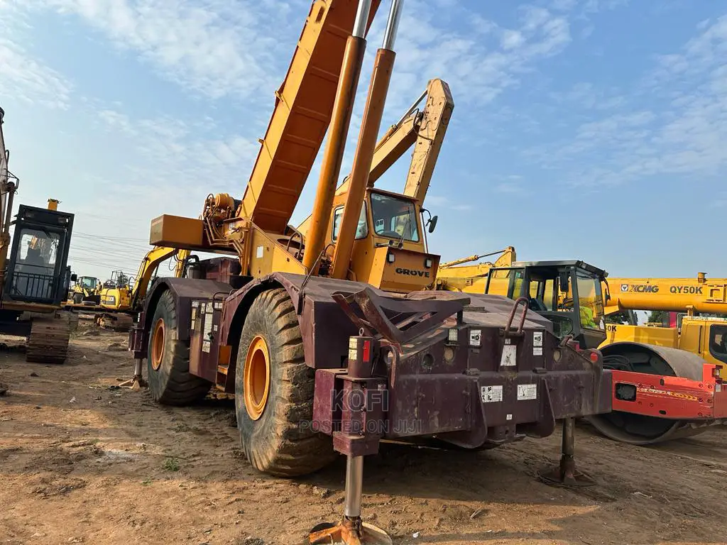 50 Ton Grove Rt750 Rough Terrain Crane