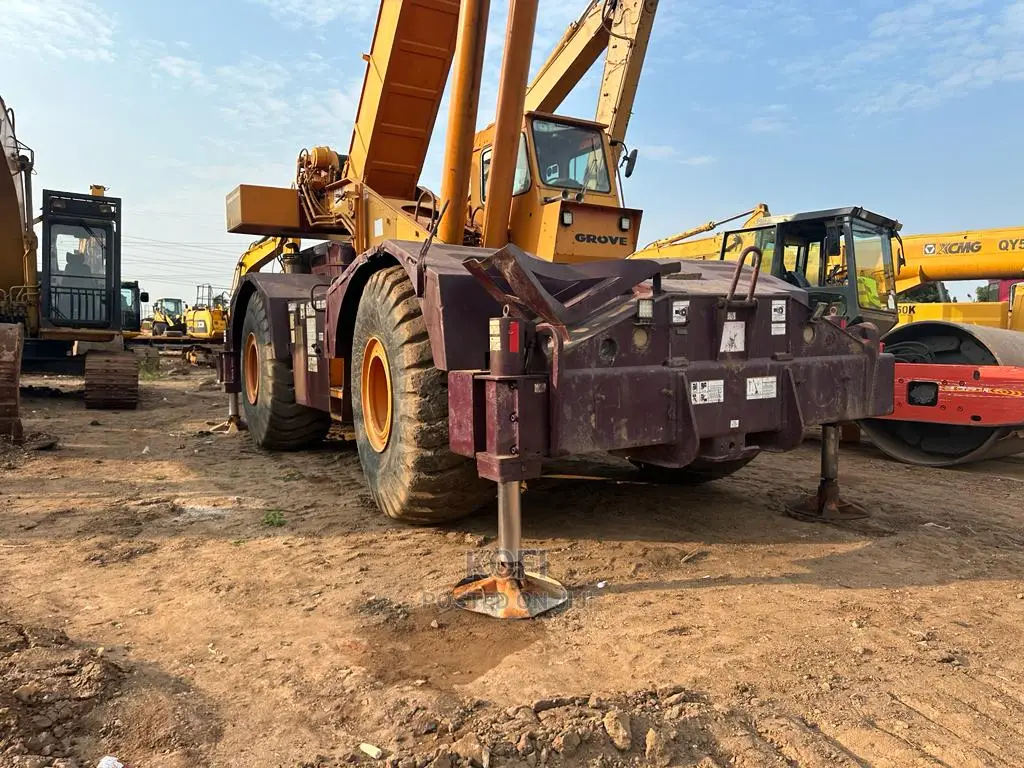 50 Ton Grove Rt750 Rough Terrain Crane