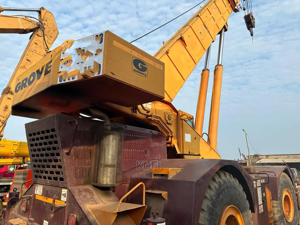 50 Ton Grove Rt750 Rough Terrain Crane