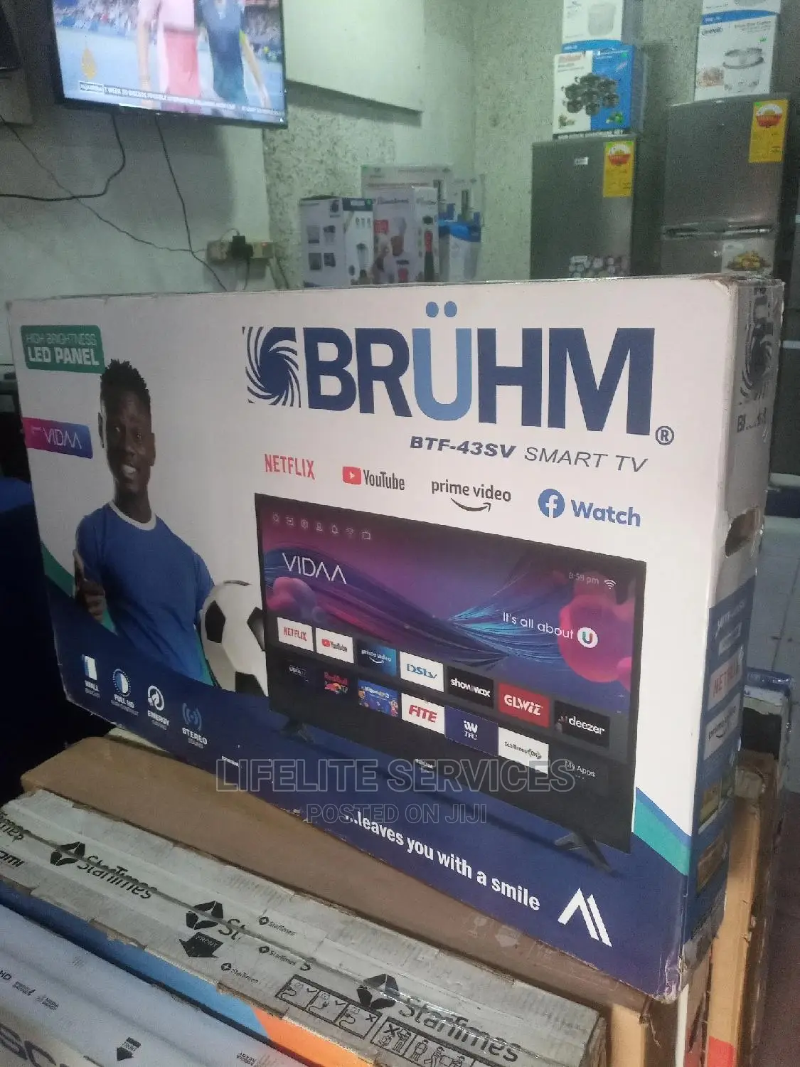 Smart Tv With Youtube(Bruhm 43)