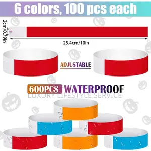 Tyvek Wristband Ticket