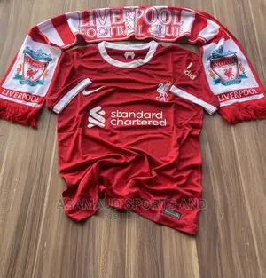 Original Liverpool Jersey And Muffler At Cool Price