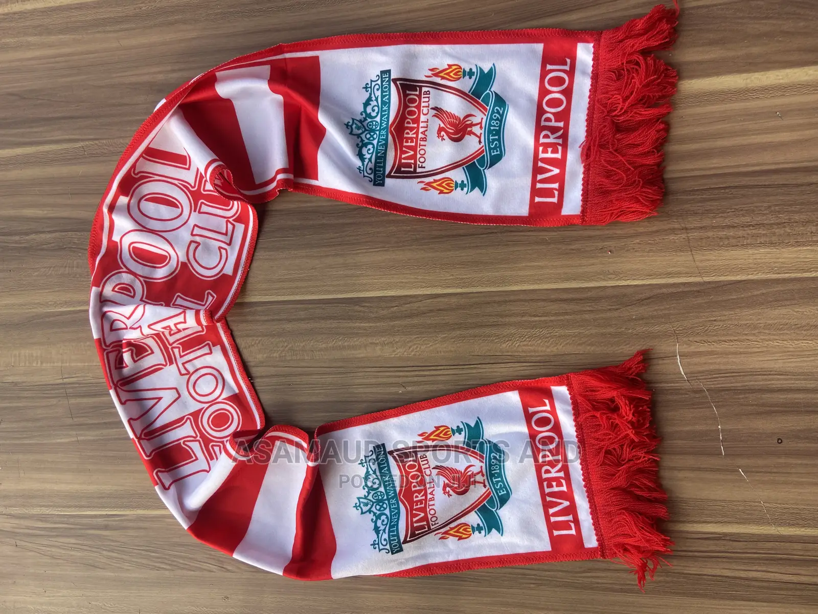 Original Liverpool Jersey And Muffler At Cool Price