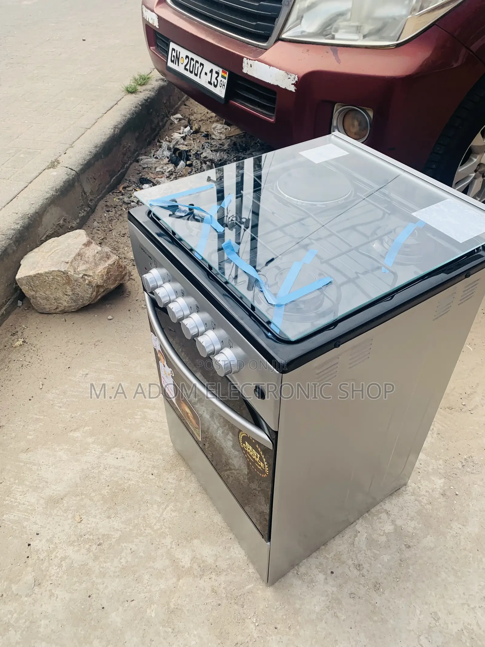 Take New Volcano 4B 3+1 Gas N Electric Cooker With Grill