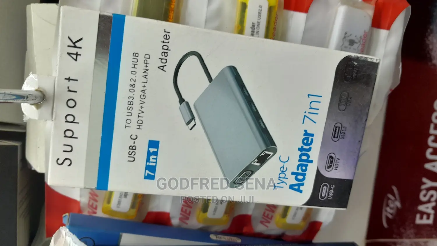 Usb C 7 in 1dongle With Rj45 Port