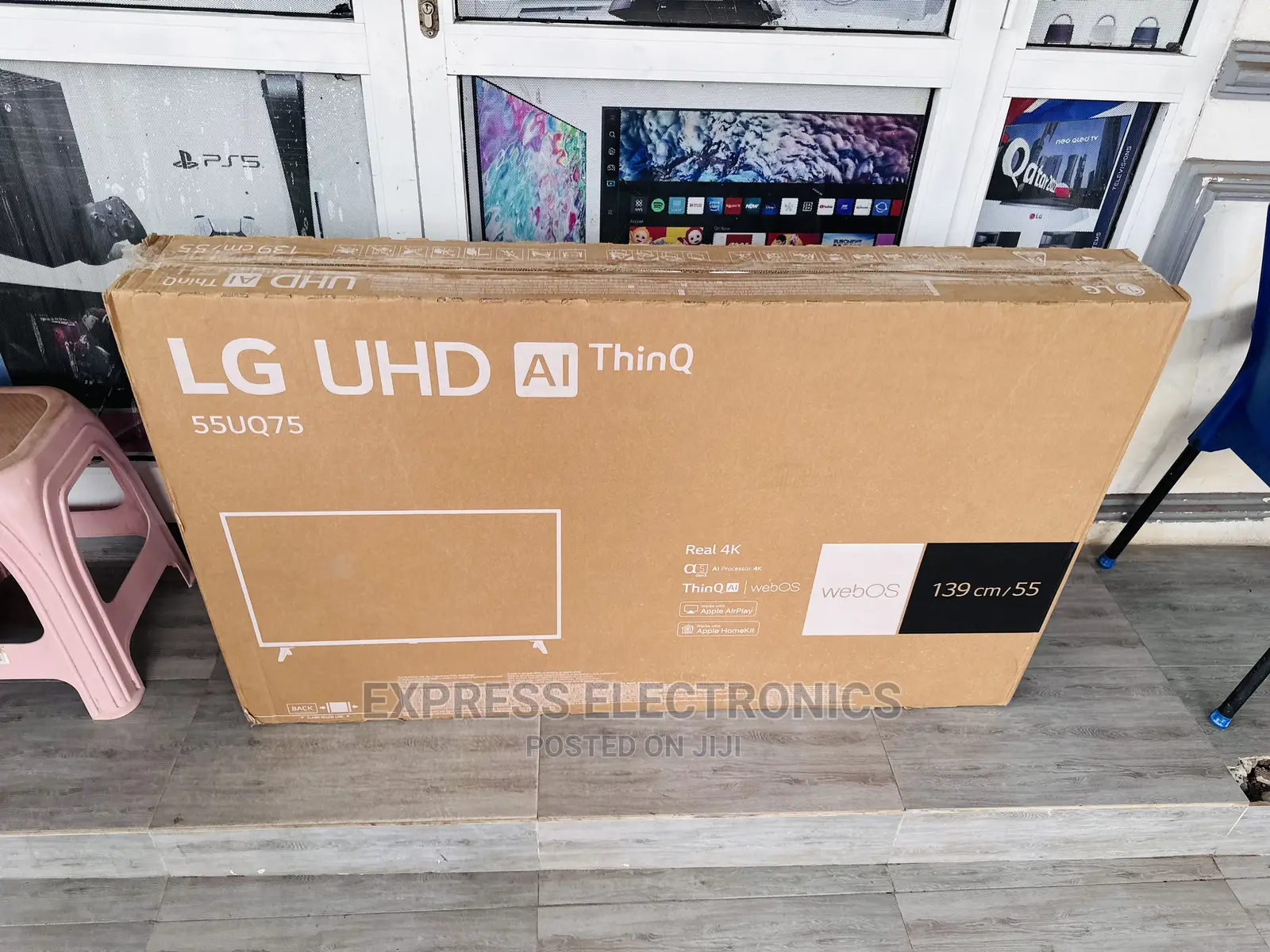 Super Powerful Sleek Lg UHD Smart 55”Uuq70003