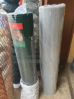 Square Mesh Green Coated Mesh 45 Feet
