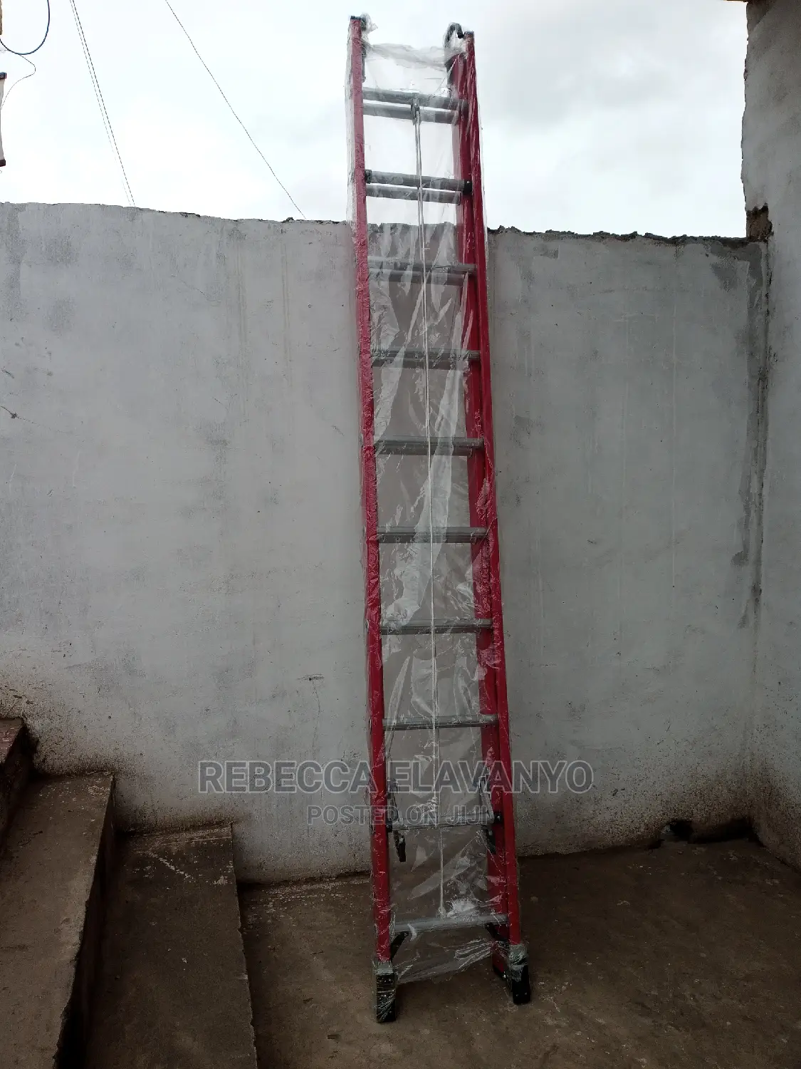 Fiberglass Ladder 10/2