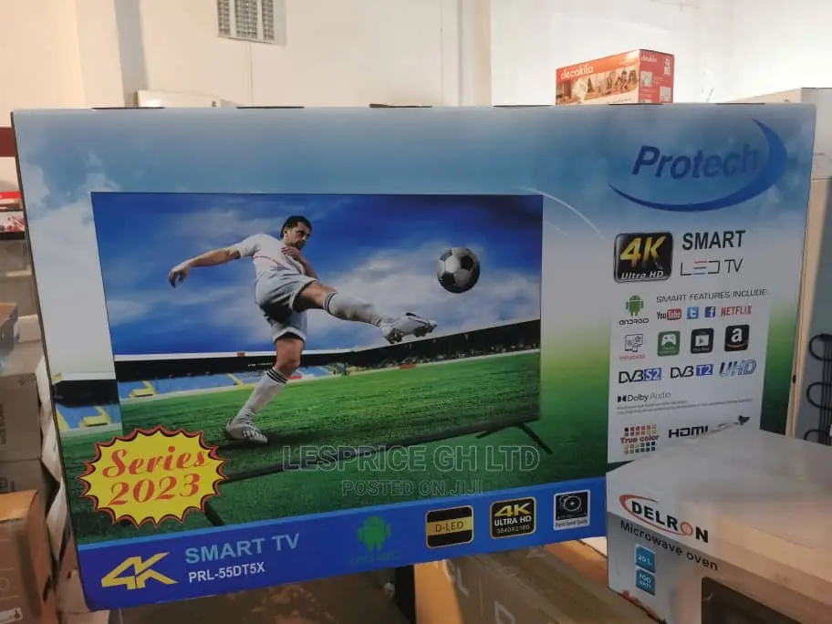 Protech 55” Android Smart TV True Colors