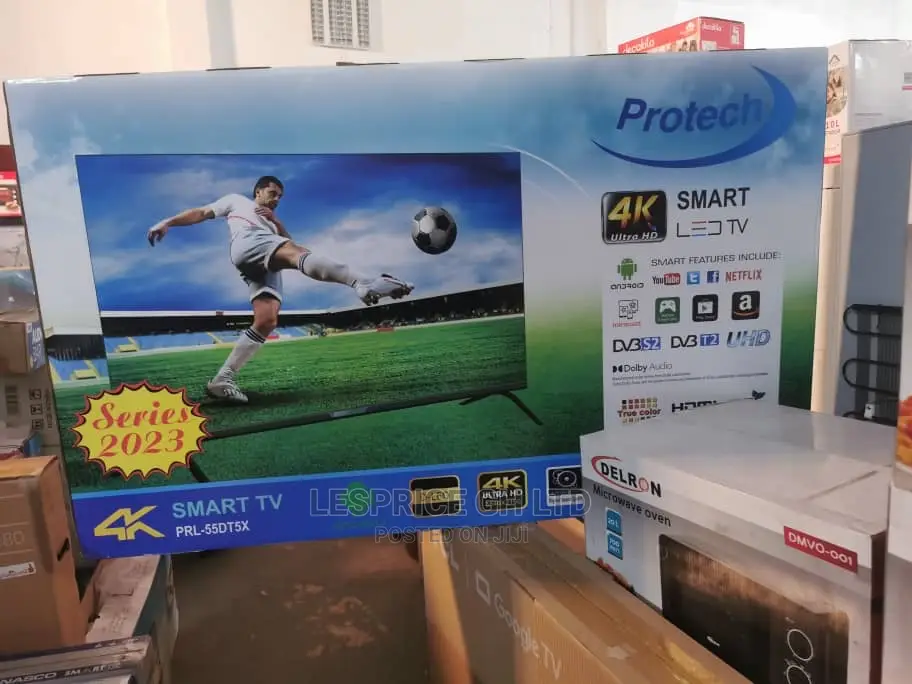 Protech 55” Android UHD TV Get All Channels