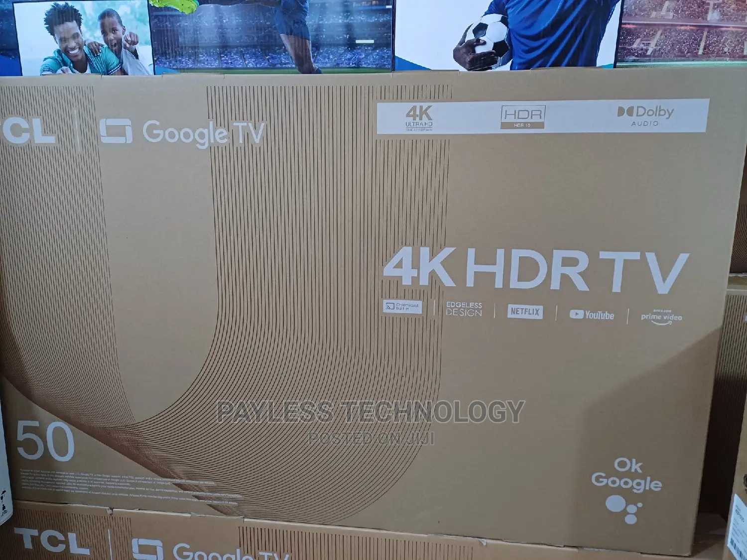 TCL 50 Inches Smart Digital Satellite Televisions