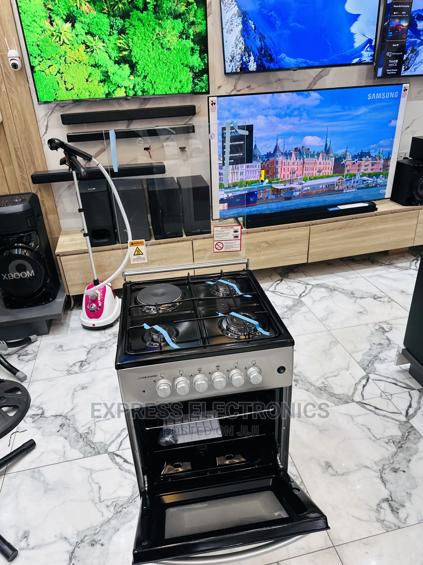 High Quality Best Volcano 3gas 1electric Cooker Oven