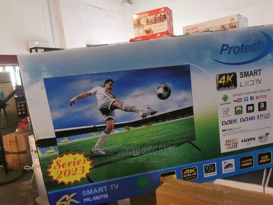 Protech 55” Android Smart UHD ULTRA Slim TV