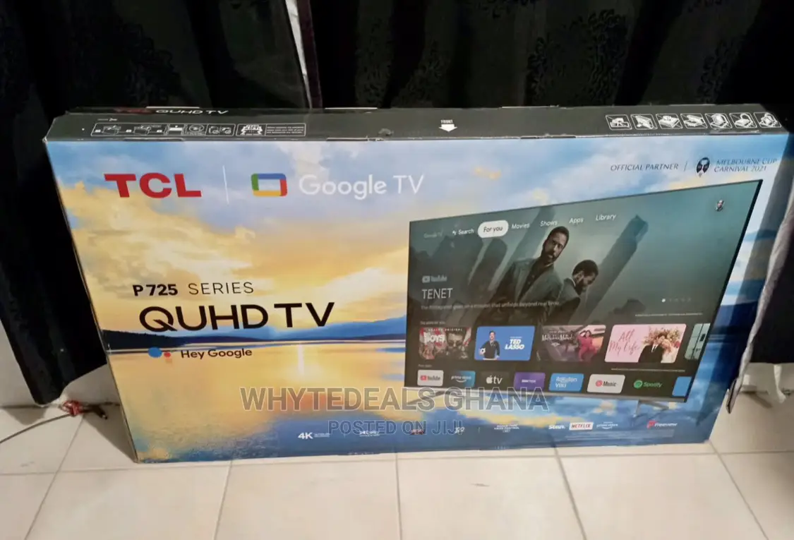 P725 TCL 65inchs Quhd Hands Free Smart Wi-Fi Ultra Slim 2023