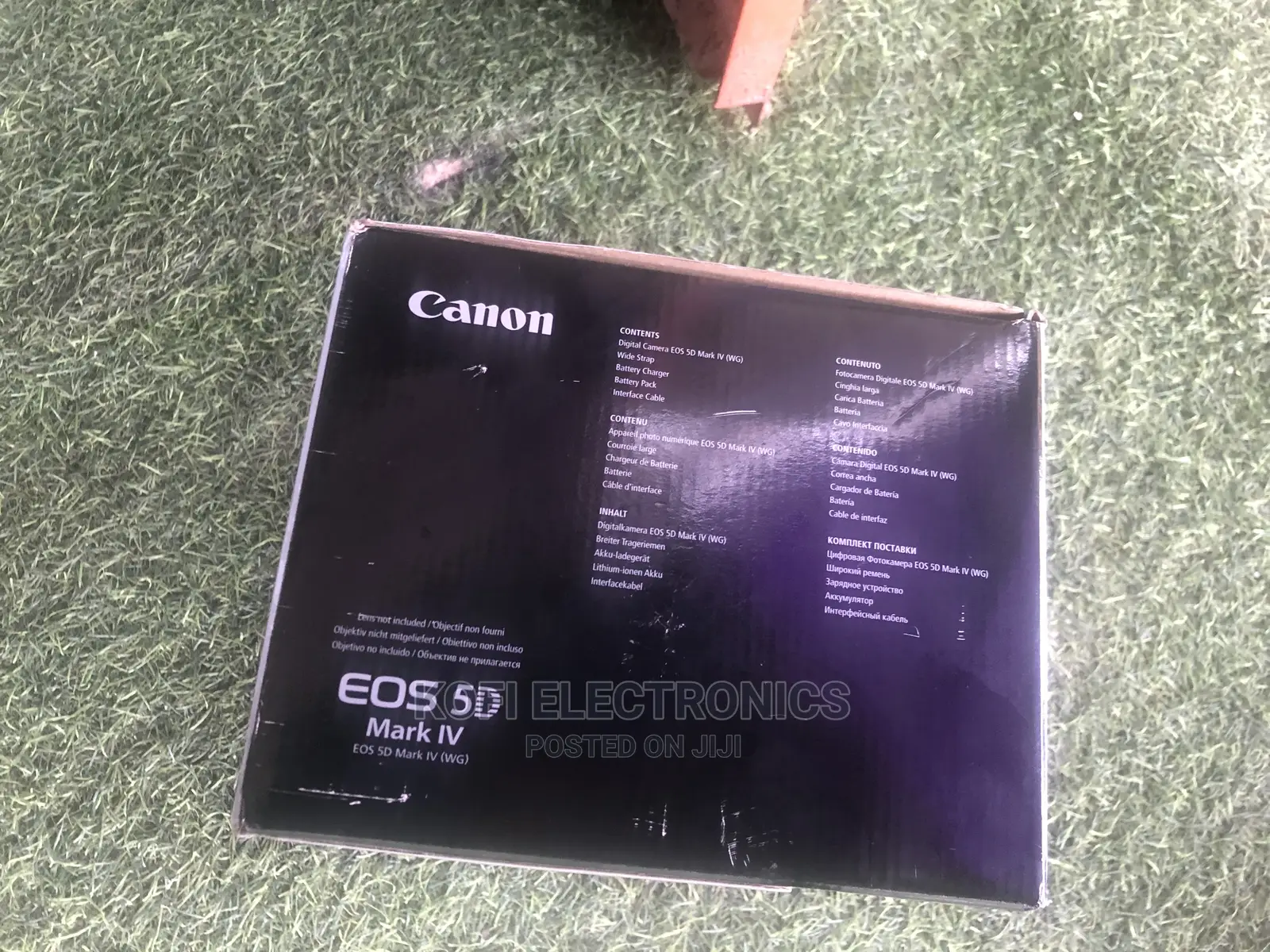 Incredible Canon EOS 5D Mark IV DSLR Camera W/24-105mm Lens