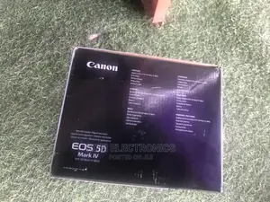 Incredible Canon EOS 5D Mark IV DSLR Camera W/24-105mm Lens