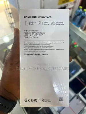 New Samsung Galaxy A51 128 GB Black
