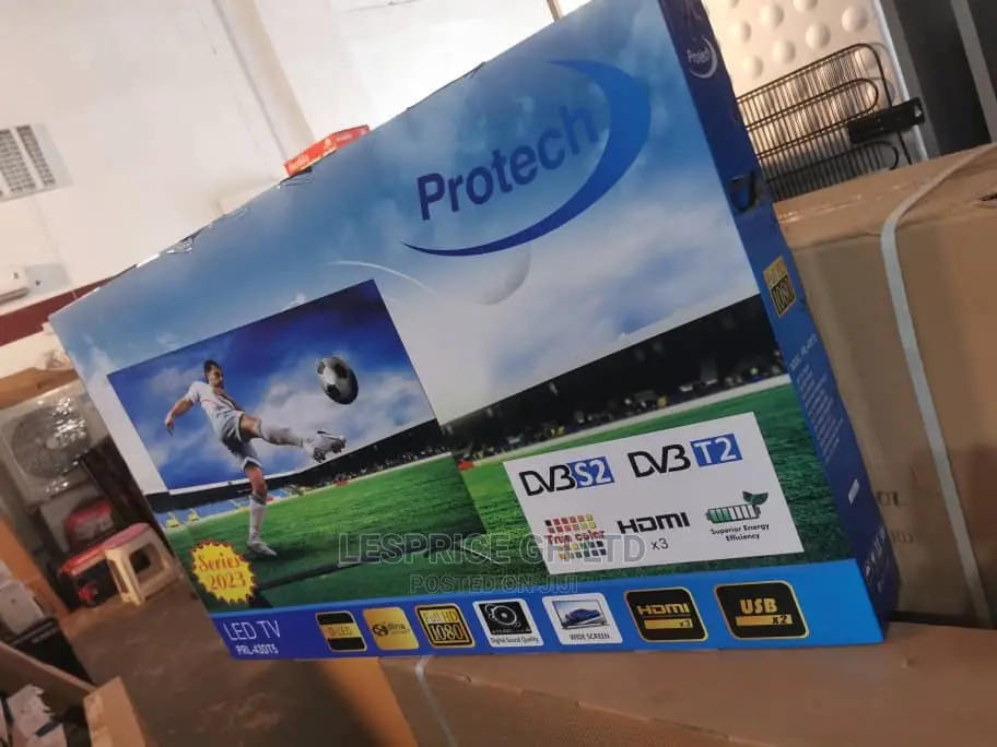 Protech 43” Digital Satellite Ultra UHD TV
