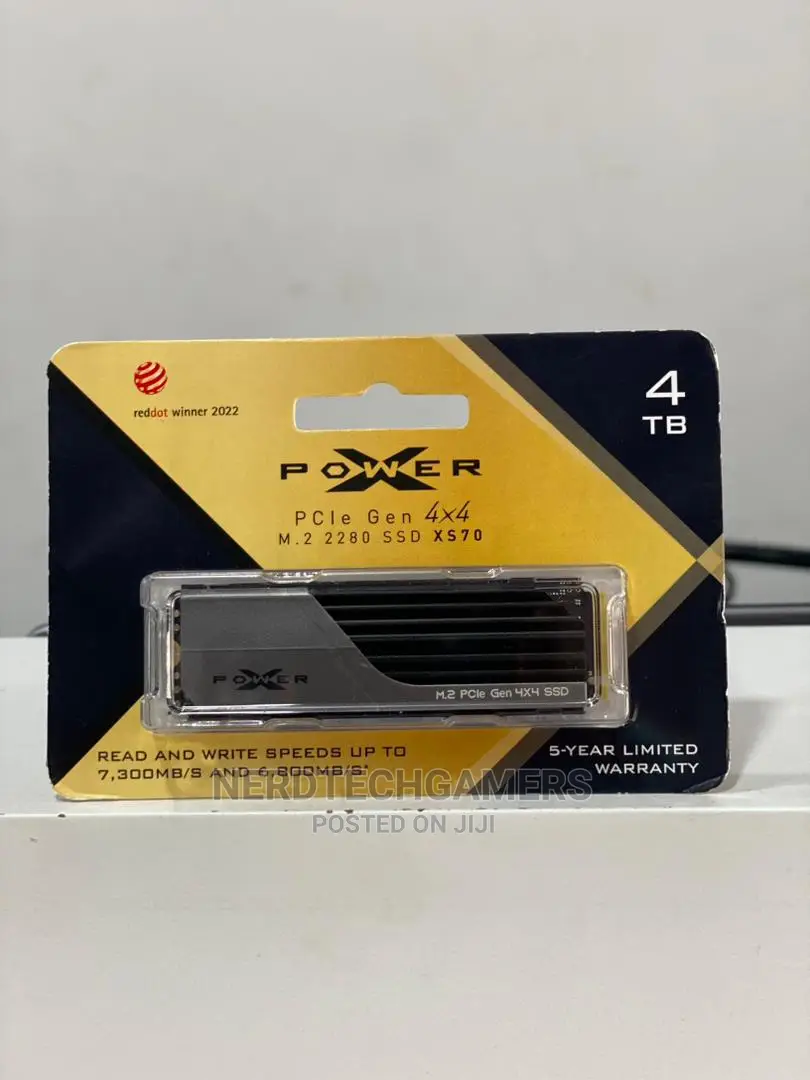 4TB XS70 Elite Nvme Pcie Gen4 M.2 2280 SSD R/W Up to 7,200/6