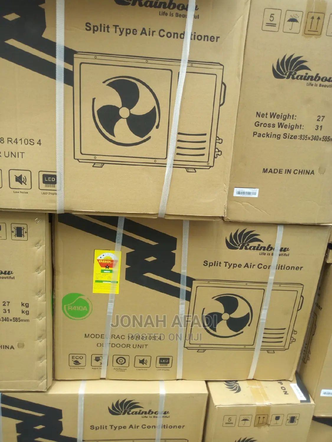 Rainbow 2.0hp R410a Split Air Conditioner