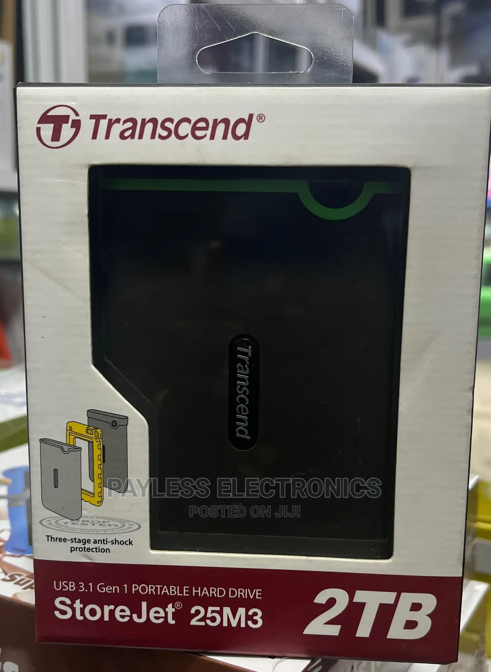 Transcend 2tb Usb 3.1 External Hard Drives