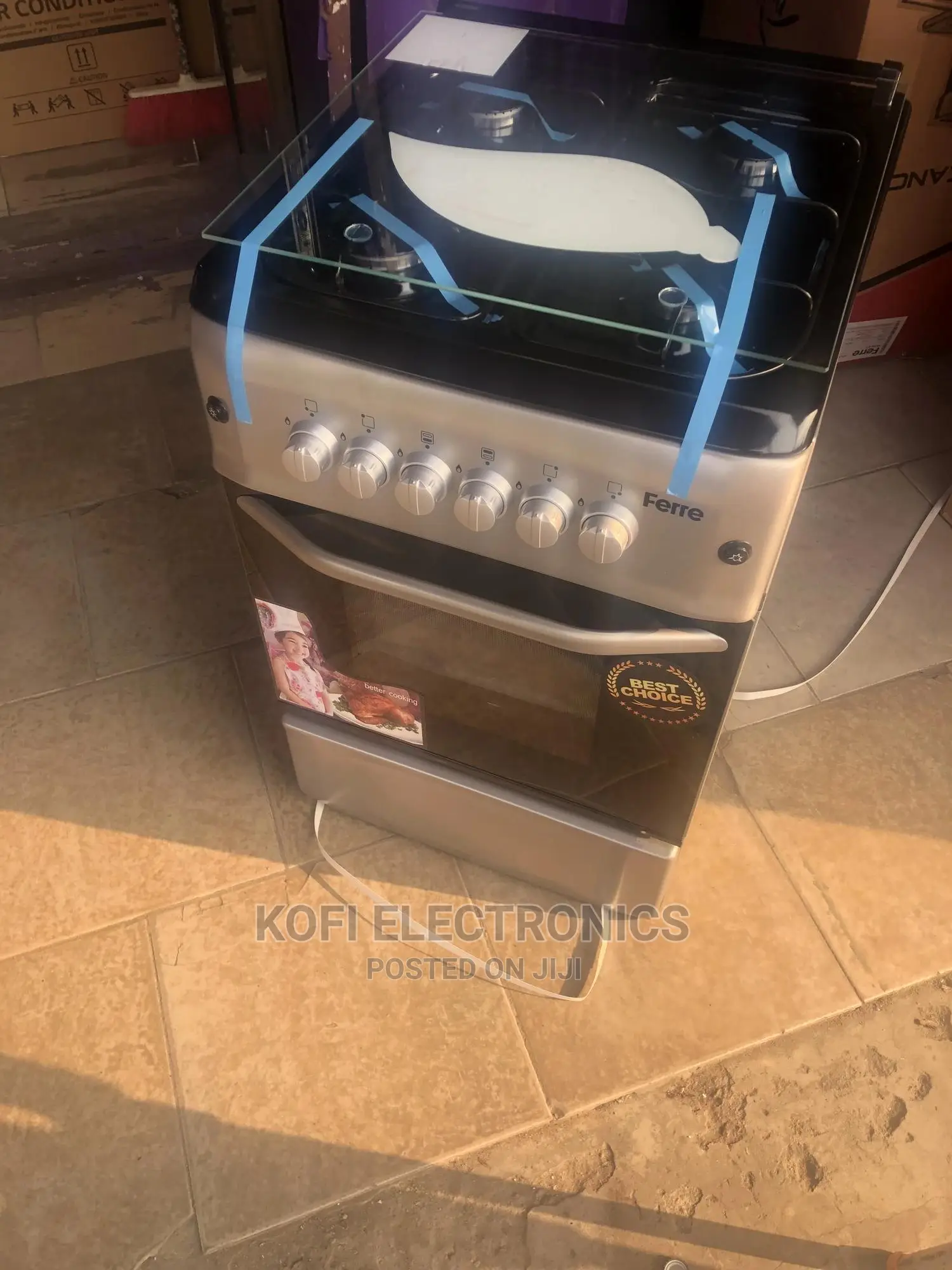 Lightweight Volcano Ferre(50×55)Burner Oven Grill
