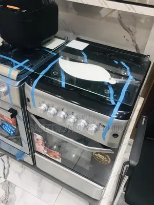 Ferre 4 Gas Burner Oven With Grill 50x55 Sliver