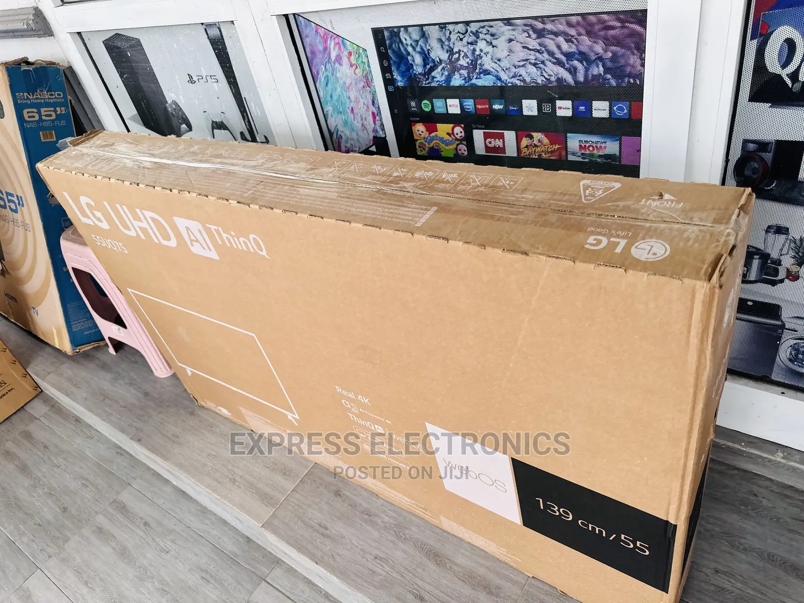 Seamless Gaming Experience. UHD Lg Smart 55”Uq7003