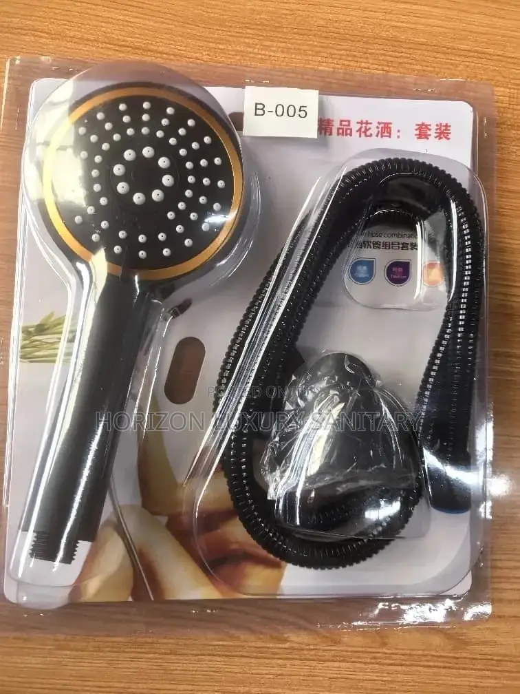 Black Handheld Shower Head