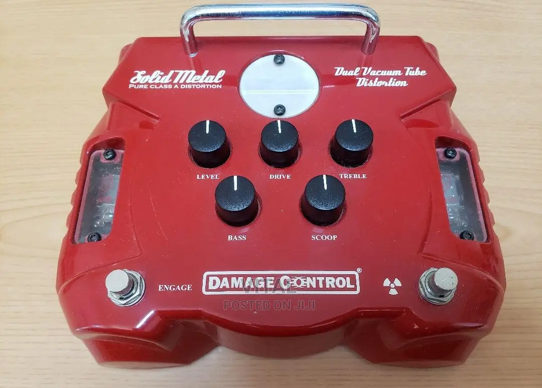 Guitar Effects Damage Control Solid Metal Dual Vacuum Tube