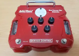 Guitar Effects Damage Control Solid Metal Dual Vacuum Tube