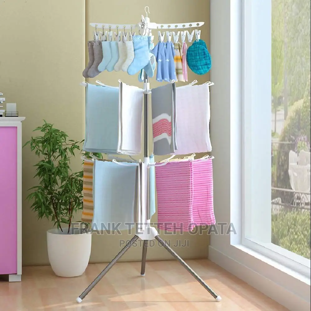 Rotary Clothes Hanging Rack Airer Drying Laundry Rail