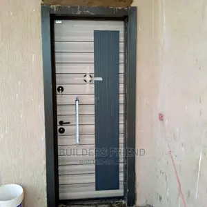 Executive Single PVC Heavyduty Security Door+All Accessories
