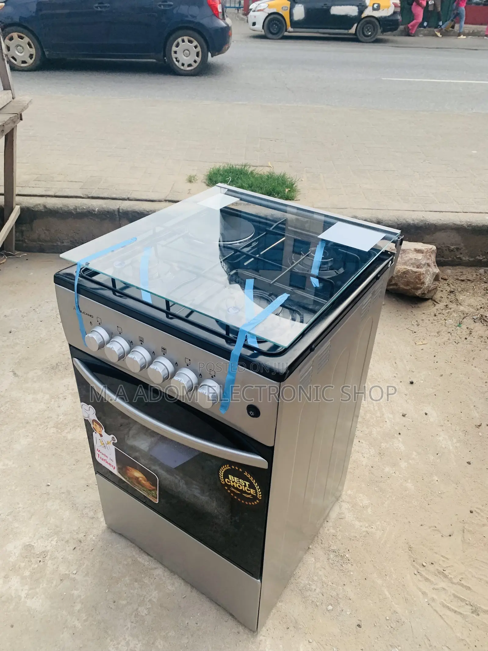 Explore Discovered Volcano 4B 3+1 Gas Cooker With Grill