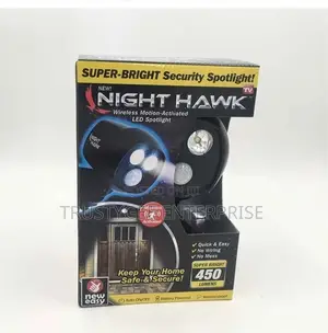 Night Hawk Security Light With Motion Sensor