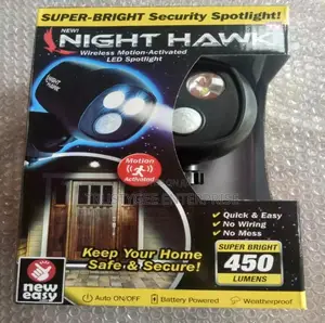 Night Hawk Security Light With Motion Sensor