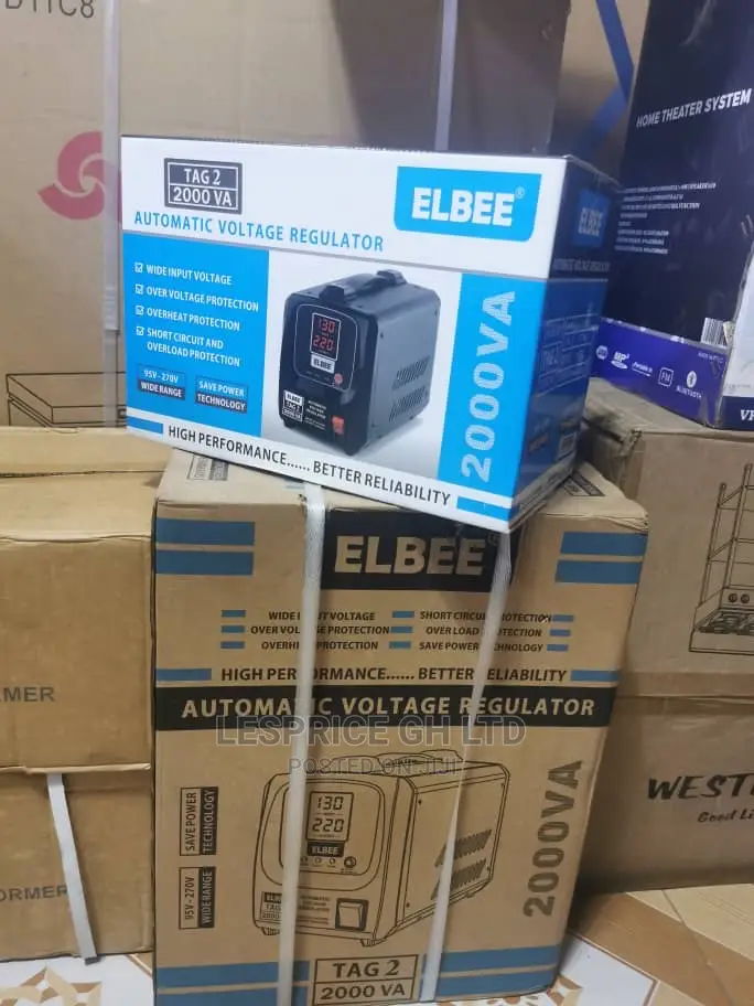 Elbee 2000w Digital Stabilizer