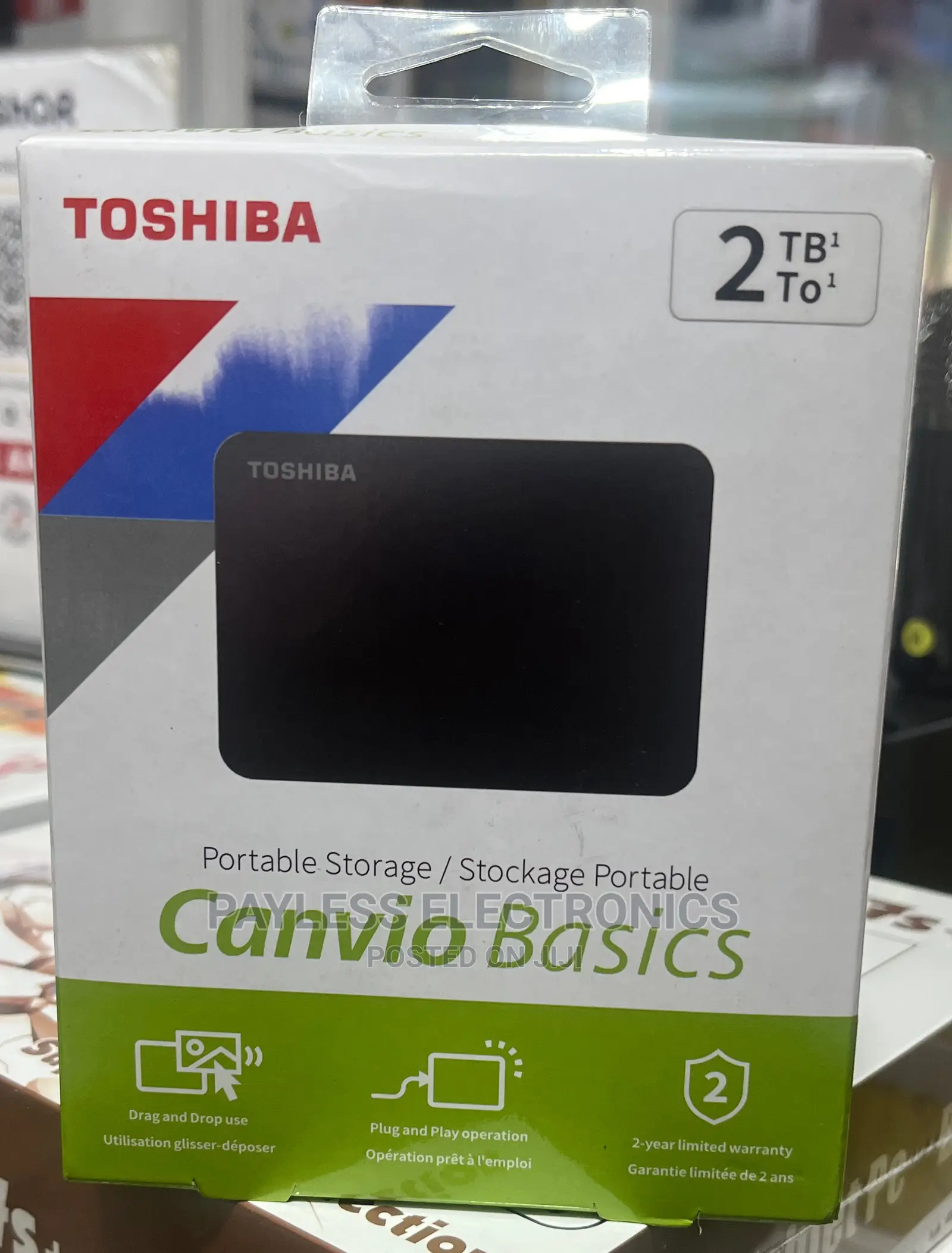 Toshiba 2tb Usb 3.0 External Hard Drives
