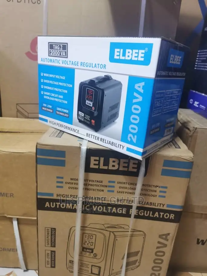 Elbee Auto Stabilizer Unit 2000w