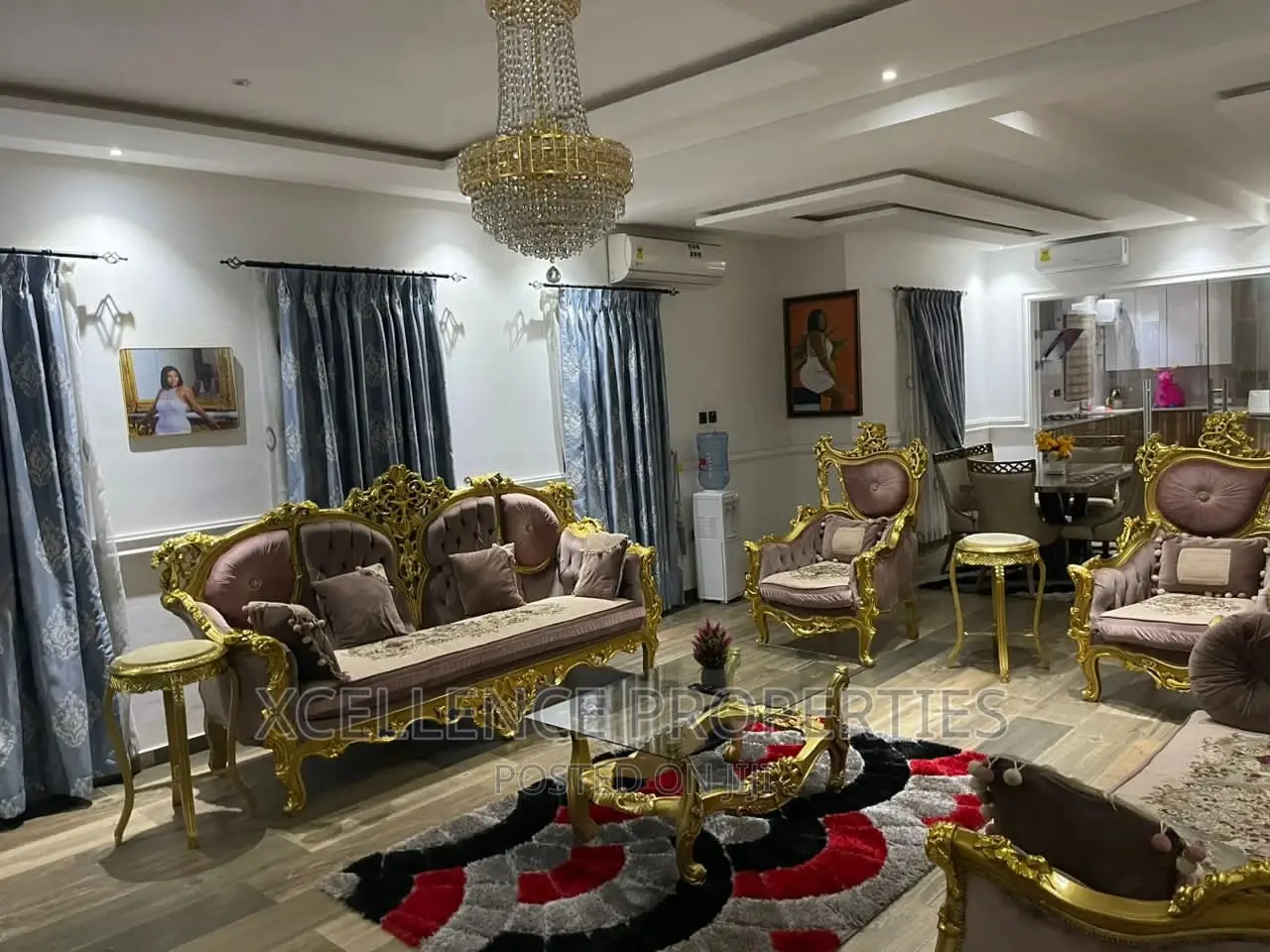 Furnished 4bdrm Apartment in Xcellence Properties, Adjiriganor