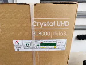 Rich  Glossy Sleek Black Samsung 65”Au7092 UHD 