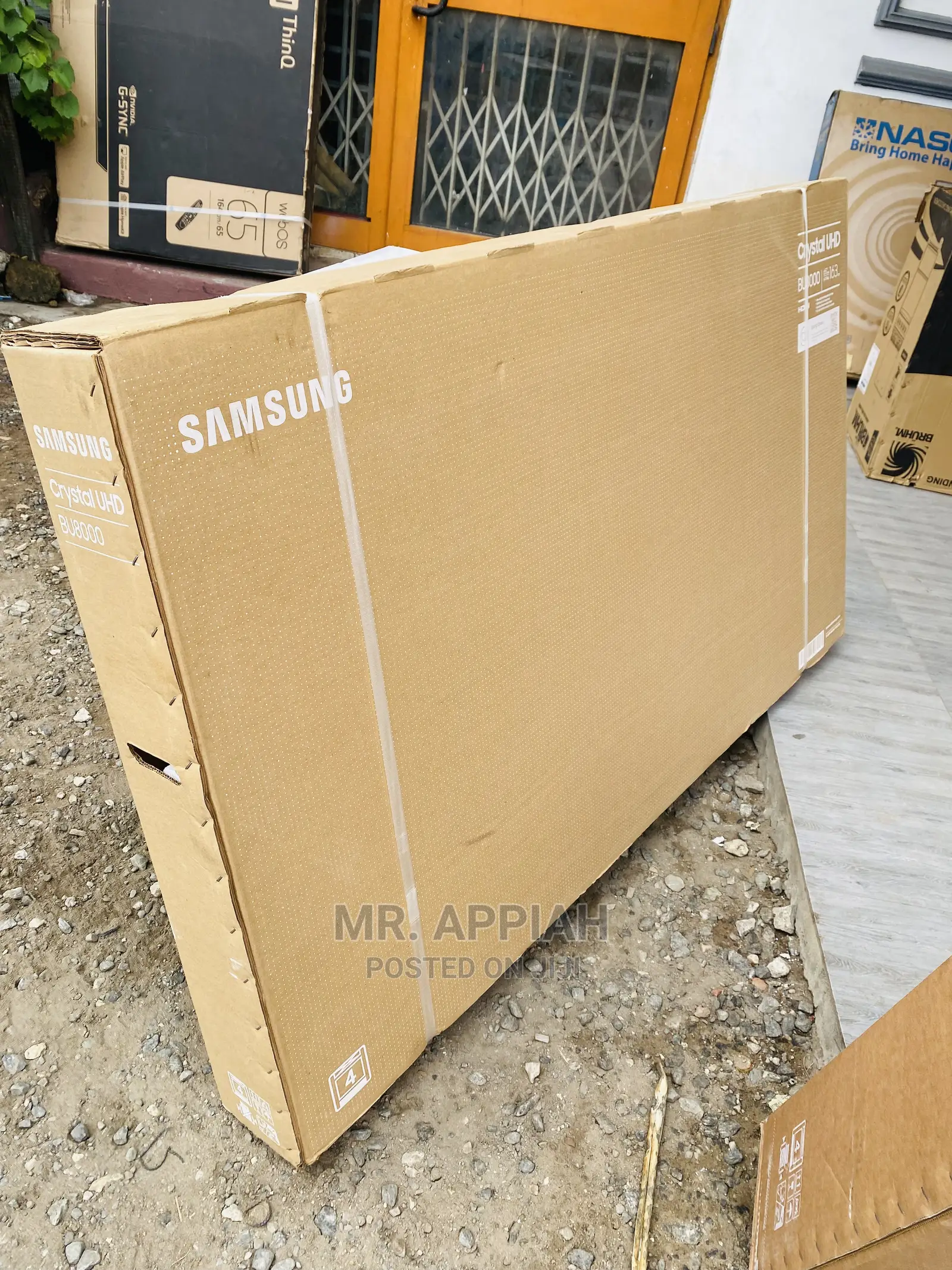 Latest(65AU7092)Samsung Ultra HD, Smart Tv(65”)Black 