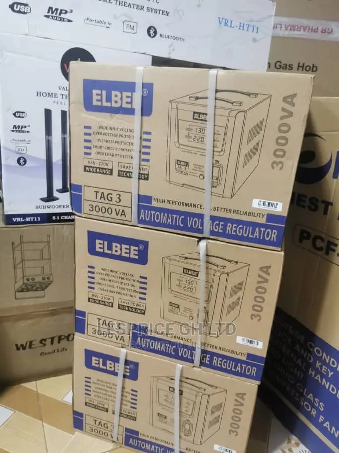Elbee 3000VA Auto Digital Stabilizer
