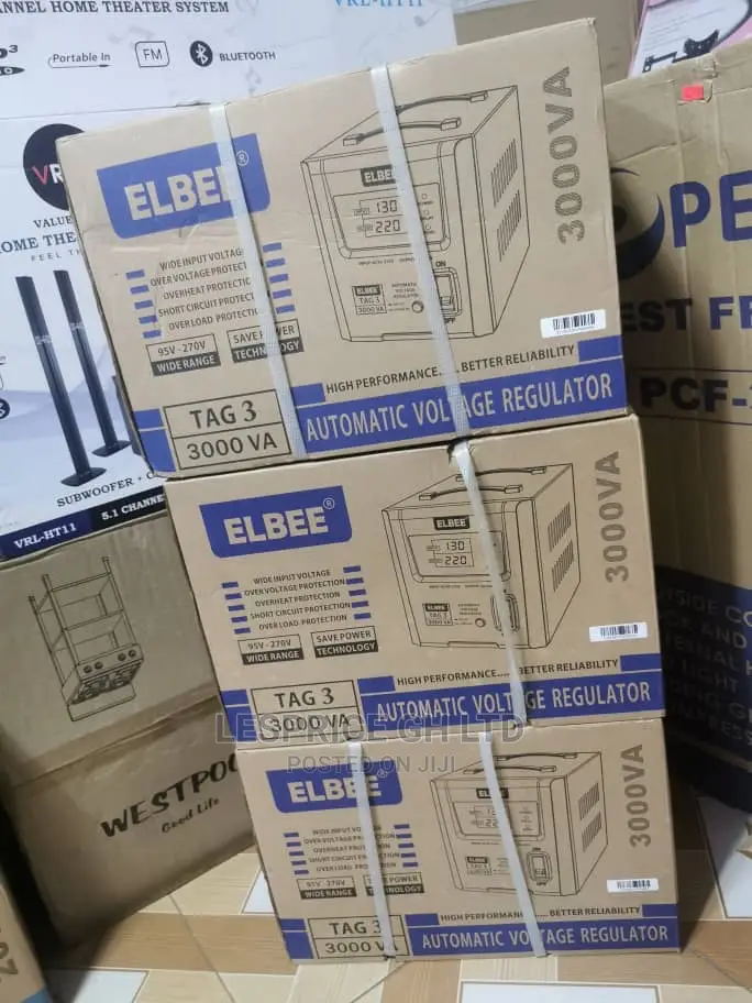 Elbee 3000VA Auto- Strong Stabilizer