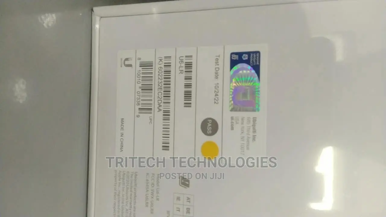 Ubiquity Unifi 6 (U6-Lr)