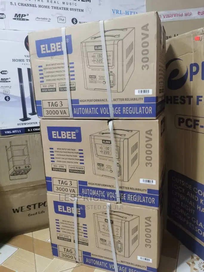 Premium Quality-Elbee 3000w Stabilizer
