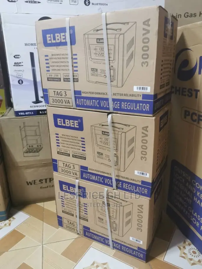 Durable-Elbee 3000w Voltage Stabilizer