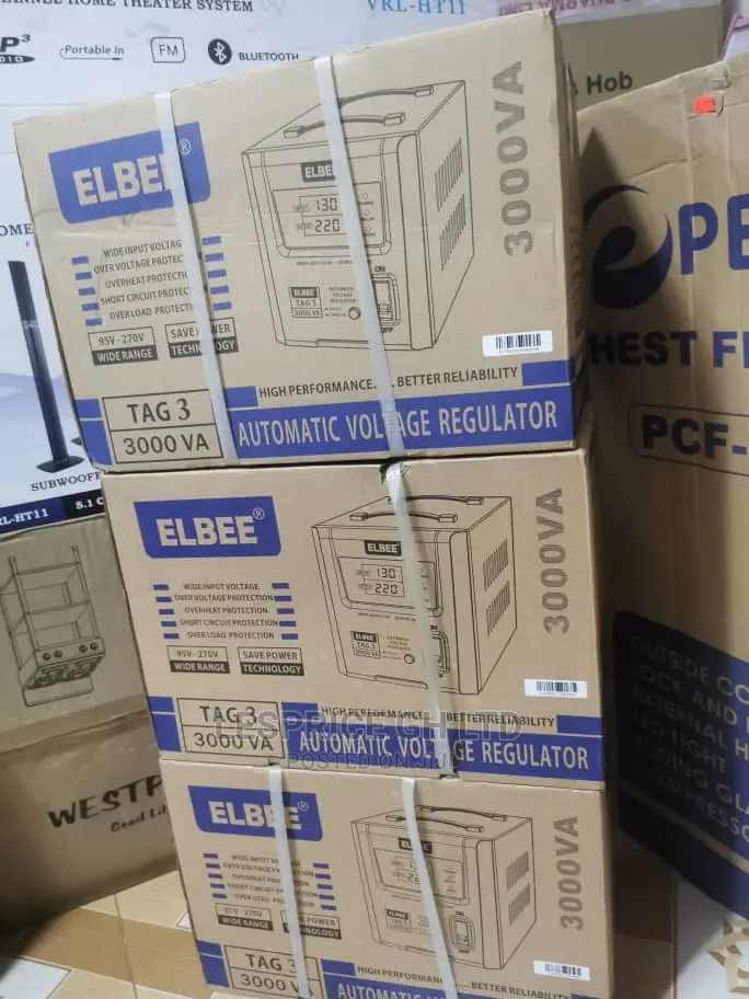 Elbee 3000w Automatic Stabilizer! 