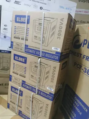 Fully Covered- Elbee 3000w Voltage Stabilizer